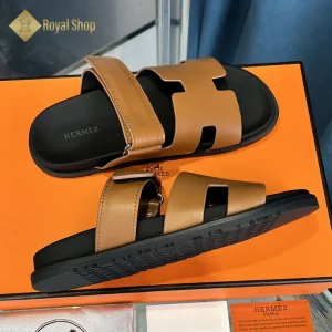 Cạnh Dép Hermes nam Sandal Chypre HM100806 TV