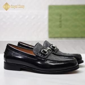 Cạnh Giày Gucci nam đế cao Loafer GC100201D