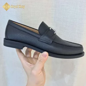 Cạnh Giày LV nam đế cao loafer màu đen LV-FA0149Q