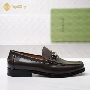 Cạnh Giày lười nam Gucci đế cao loafer with Horsebit GC776660