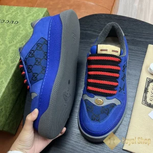 Đế Giày Gucci nam sneaker Screener màu xanh 7F1838TV