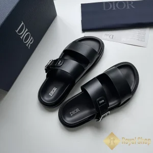 Dép Dior Aqua Sandal nam màu đen DR100811 TV