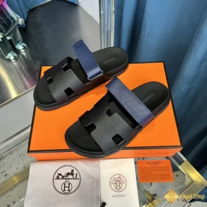 Dép Hermes nam màu đen Chypre sandal HM113888TV hot