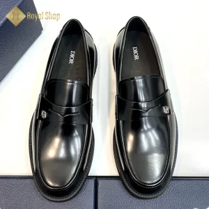 Giày Dior nam đế cao loafer Granville màu đen DR100507D