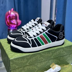 Giày Gucci Nam Screener Sneaker Màu Đen 780260 TV