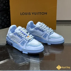 Giày Sneaker LV unisex Trainer xanh da trời 102702