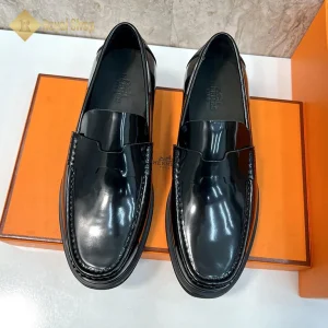 Giày loafer Hermes nam đế cao HM100609D