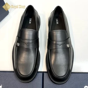 Giày lười Dior nam loafer Granville màu đen DR100503D