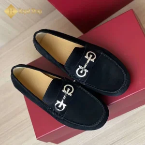 Giày lười Ferragamo nam đế bệt moccasin Driver F-ZM20983Q