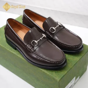 Giày lười nam Gucci đế cao loafer with Horsebit GC776660