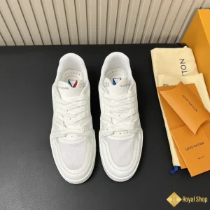 Giày sneaker LV nam Trainer Monogram trắng 102707 11