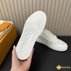 Giày sneaker LV nam Trainer Monogram trắng 102707 đẹp