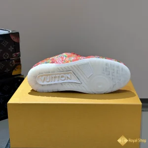 Giày sneaker LV nam Trainer hoa lá 102803 giá rẻ