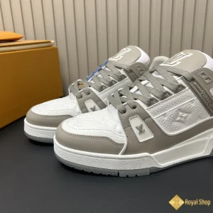 Giày sneaker nam LV Trainer màu xám 1A8KB8 hot