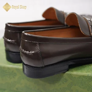 Gót Giày lười nam Gucci đế cao loafer with Horsebit GC776660