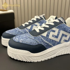 Mũi Giày Versace nam sneaker buộc dây Greca Odissea VC100301D