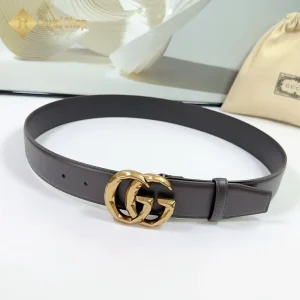 Thắt lưng Gucci nam GG Marmont màu nâu BGC795527V