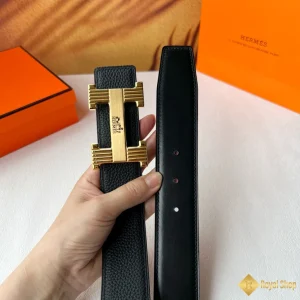 Thắt lưng Hermes nam bản 3.8cm BHM101223SV cao cấp