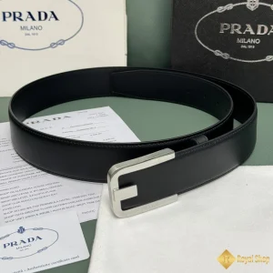 Thắt lưng Prada nam đẹp 2024 BPR101204SV cao cấp