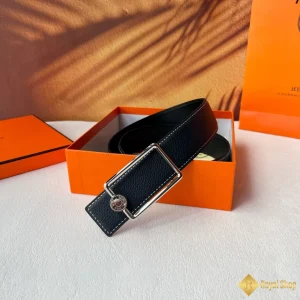 Thắt lưng nam Hermes màu đen BHM101219SV like auth