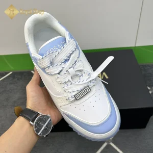 Trên tay Giày Versace nam Odissea Sneakers màu xanh VC1015437D