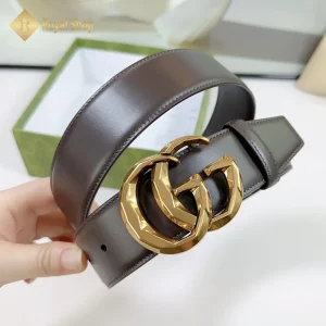 Trên tay Thắt lưng Gucci nam GG Marmont BGC795527V