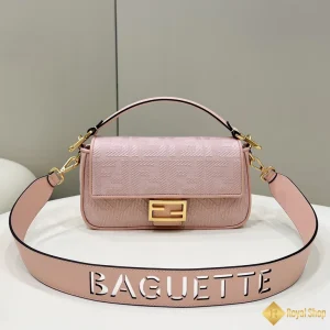 Túi Fendi nữ Baguatte màu hồng 8598 đẹp