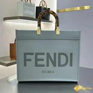 Túi Fendi nữ Sunshine Medium màu xám 8BH386