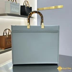 Túi Fendi nữ Sunshine Medium màu xám 8BH386 chính hãng