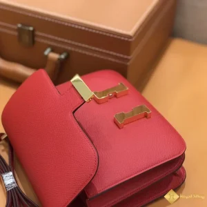 Túi Hermes nữ Constance 18cm 23cm Epsom màu đỏ đẹp