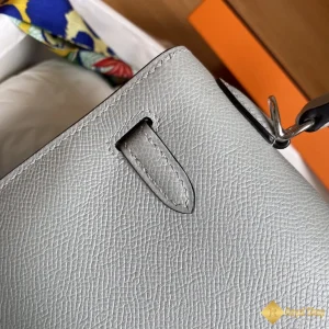 Túi Hermes nữ Kelly 25cm màu kem 8U chính hãng