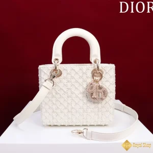 Túi nữ Dior Lady màu trắng M053851 giá rẻ