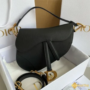 Túi nữ Dior Saddle Bag with Strap màu đen M0455