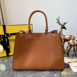 Túi nữ Fendi Peekeboo X tote màu nâu 374 hot