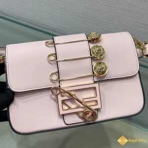 Túi nữ Fendi Versace by Fendi Fandace Baguatte hồng 102619 đẹp