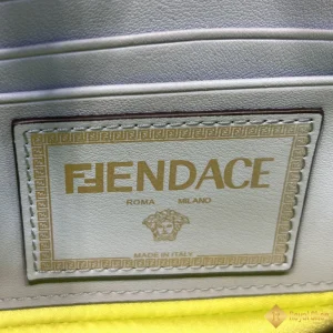 Túi nữ Fendi Versace by Fendi Fandace Baguatte xanh dương 102621 cao cấp