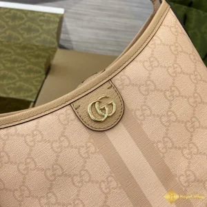 Túi nữ Gucci Ophidia small shoulder màu hồng 781402 like auth