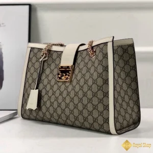 Túi nữ Gucci Padlock small shoulder viền trắng 498156 cao cấp