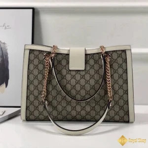 Túi nữ Gucci Padlock small shoulder viền trắng 498156 chính hãng