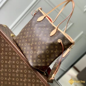 Túi nữ LV Neverfull Bandoulière Inside Out MM M12096 cao cấp