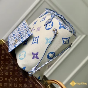 Túi nữ LV Neverfull monogram màu xanh M22979 cao cấp