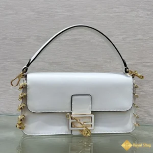 Túi nữ Versace by Fendi Fandace Baguatte trắng 102625