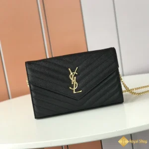 Túi nữ YSL Medium Envelope Woc Grained Calfskin khoá vàng 360452