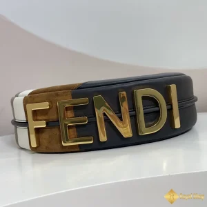 Túi nữ xách Fendi Praphy nâu 102609 like auth