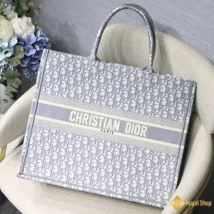 Túi xách Dior nữ Book tote màu xám M1286