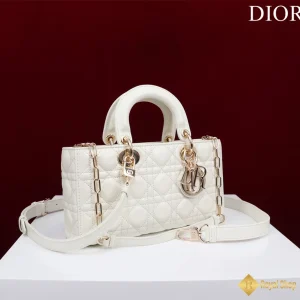 Túi xách Dior nữ Lady Joy màu trắng M0541 đẹp