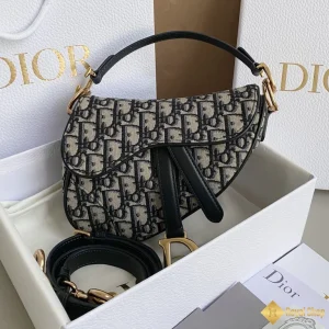 Túi xách Dior nữ Mini Saddle Bag with Strap M0456