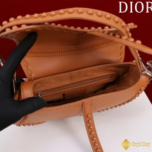 Túi xách Dior nữ Saddle màu nâu M0446 đẹp