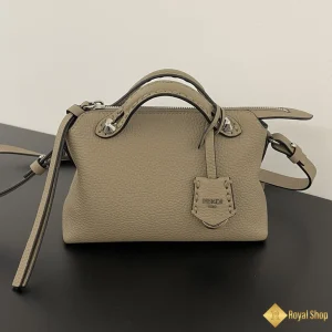 Túi xách Fendi nữ By The Way Selleria Medium xám 8BL155 11