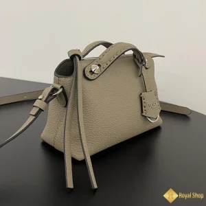 Túi xách Fendi nữ By The Way Selleria Medium xám 8BL155 đẹp